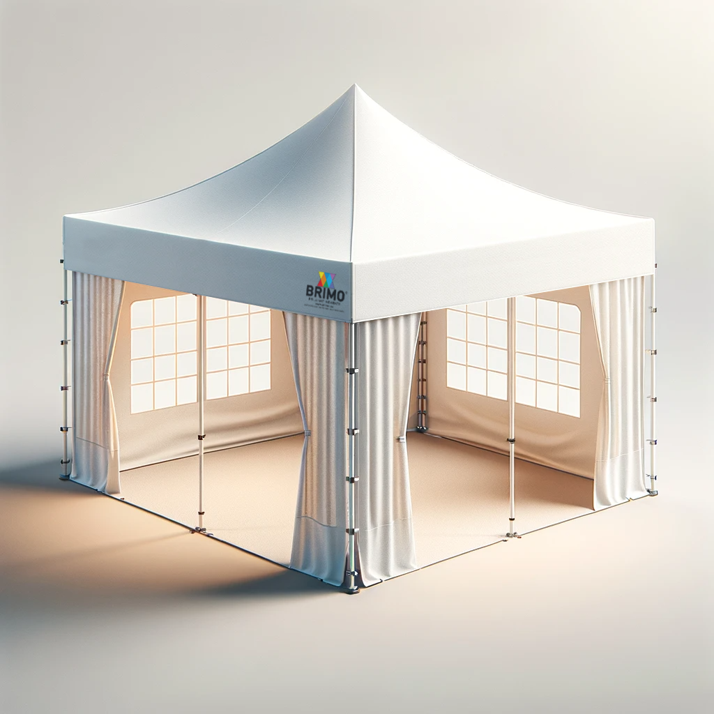 Stena so závesnými dverami pre stan